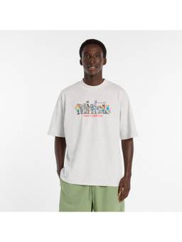 New Balance - Men Ghica Line Up Oversized T-Shirt (L)