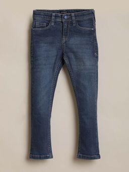 Allen Solly - Girls Blue Slim Fit Jeans