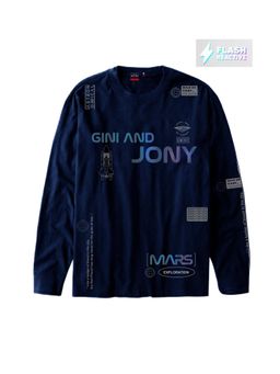Gini & Jony - Boys Blue T-shirts