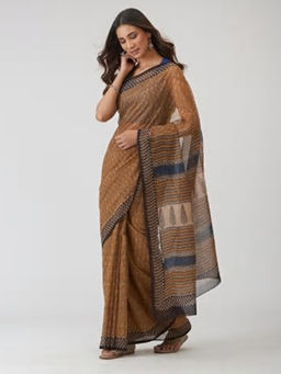 Fabindia - Cotton Silk Kota Printed Sari