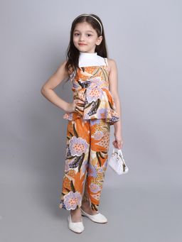 Taffy - Floral Printed Co-ord - White (Set of 3)