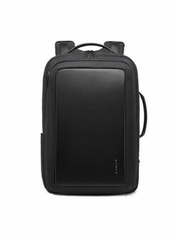 The Clownfish - Bange Water Resistant Nylon Laptop Backpack - Black