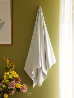 Pure Home + Living - Light Blue Sheared Bath Towel