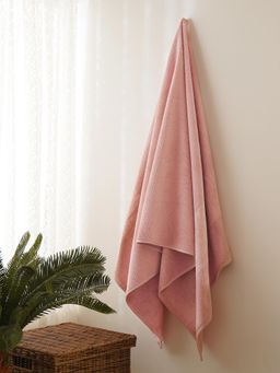 Pure Home + Living - Pink Sheared Bath Towel