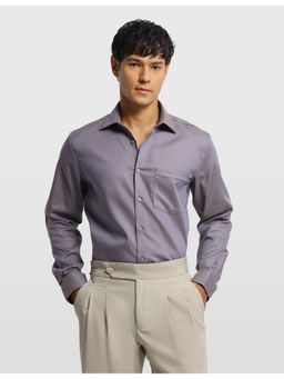 Arrow - Men's Auto press Liberty Classic Fit Shirt-Purple