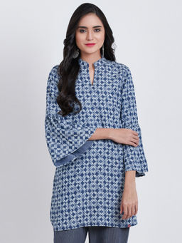 Biba - Blue Printed Tunic