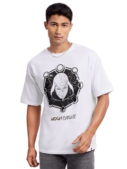 The Souled Store - Moon Knight: Graphic Print Oversized T-shirts For Men