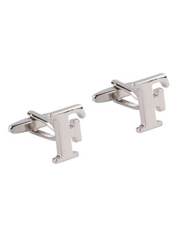The Tie Hub - Alphabet F Cufflinks