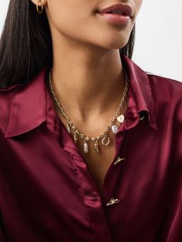 Accessorize London - Women's Western Charm Necklace