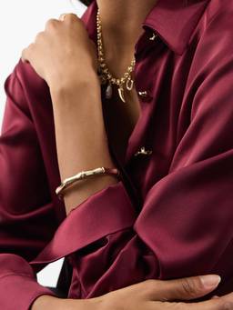 Accessorize London - Women's Bamboo Bangle