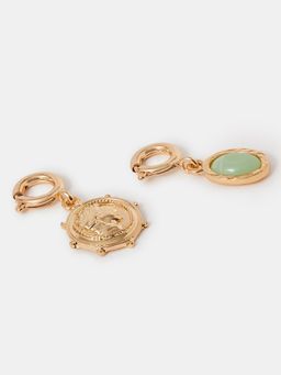 Accessorize London - Women's Coin Jewellery Charms (Pack of 2)