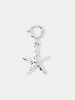 Accessorize London - Women's Silver Starfish Jewellery Charm