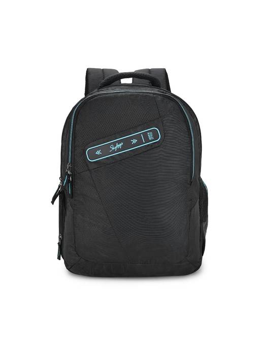 buy skybags laptop backpack online Zynex in India | Backpacks Skybags Campus Navy Blue Typographic