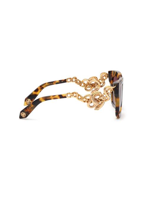 Buy Roberto Cavalli For Women Brown Demi Frame And Burgundy  display picture 1