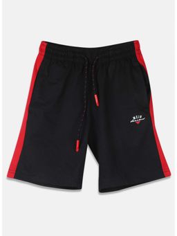 Monte Carlo - Boys Black Regular Fit Bermuda Shorts