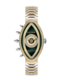 Elie Saab - ESEA005 Eayan Swiss Made Diamond Green Eye Shape Dial Watch for Women