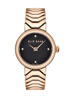 Elie Saab - ESID002 Idylle Swiss Made Diamond Black MOP Round Dial Watch for Women