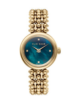 Elie Saab - ESID004P Idylle Perle Swiss Made Diamond MOP Round Dial Watch for Women