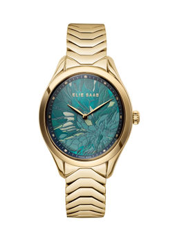 Elie Saab - ESME003 Mystere D'Elie Swiss Made Diamond Green Oval Dial Watch for Women