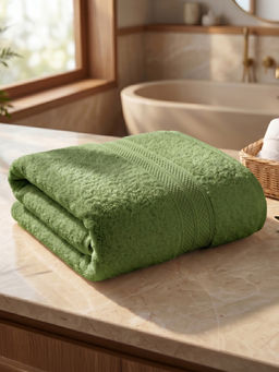 LANE LINEN - Colorado Luxury Cotton Olive Bath Towel