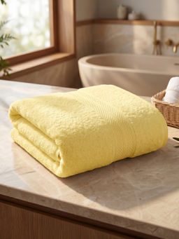 LANE LINEN - Colorado Luxury Cotton Yellow Bath Towel