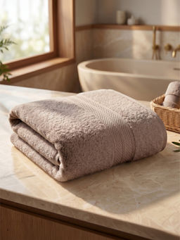 LANE LINEN - Colorado Luxury Cotton Taupe Bath Towel