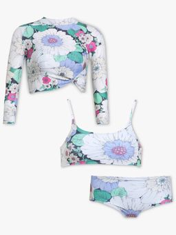 GAP - Girls Multi-Color High Neck Bra with Top and Panty