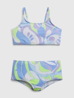 GAP - Girls Blue Shoulder Straps Bra with Panty