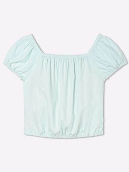 GAP - Girls Blue Square Neck Top