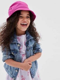 GAP - Girls Blue Collar Neck Jacket