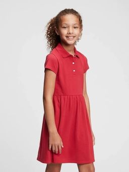 GAP - Girls Red Collar Neck Dress