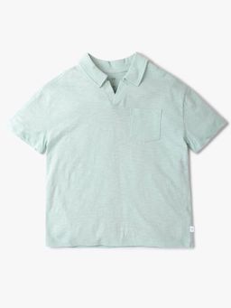 GAP - Boys Green Collar Neck Polo T-shirt