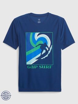 GAP - Boys Blue Crew Neck T-shirt