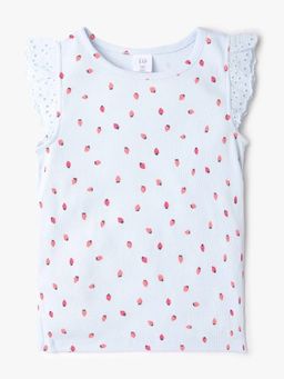 GAP - Girls Blue Round Neck Top