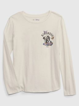 GAP - Girls Off White Crew Neck T-shirt