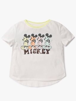 GAP - Girls White Crew Neck T-shirt