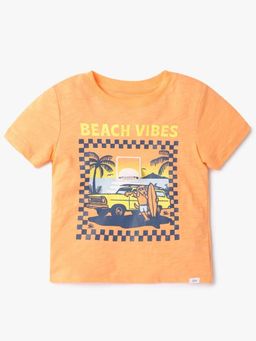 GAP - Boys Orange Crew Neck T-shirt