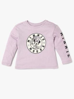 GAP - Girls Lavender Crew Neck T-shirt