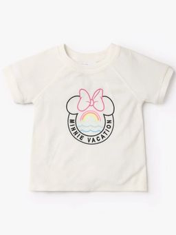 GAP - Girls White Crew Neck T-shirt