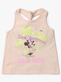 GAP - Girls Nude Crew Neck Top