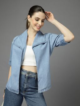 Style Quotient - Women Blue Jacket