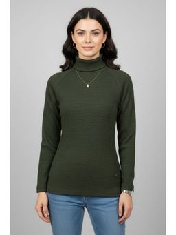 TAMISKA BY NARENDRA KUMAR - Green Slim Fit Casual Top