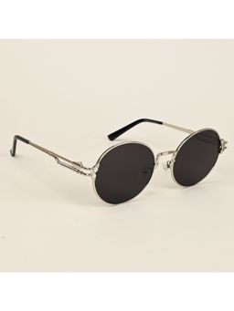 Voyage - Round Sunglasses for Men & Women - Silver (54)