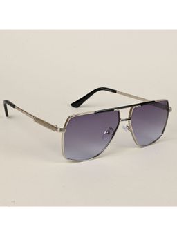 Voyage - Aviator Sunglasses for Men & Women - Silver (59)