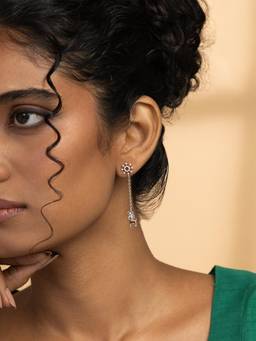 Shaya by CaratLane - Jugol Oxidised 925 Silver Earrings