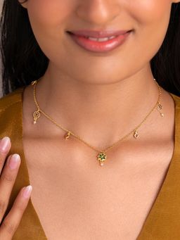 Shaya by CaratLane - Kanya Gold Plated 925 Silver Necklace