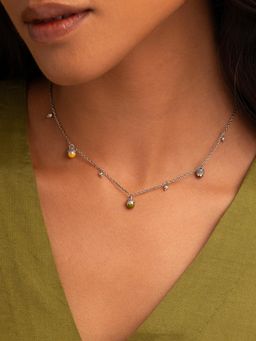 Shaya by CaratLane - Mukul Oxidised 925 Silver Necklace
