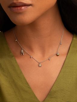 Shaya by CaratLane - Torongo Oxidised 925 Silver Necklace