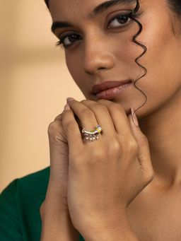 Shaya by CaratLane - Khag Oxidised 925 Silver Ring