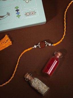 Shaya by CaratLane - Rudraksh 925 Silver Rakhi